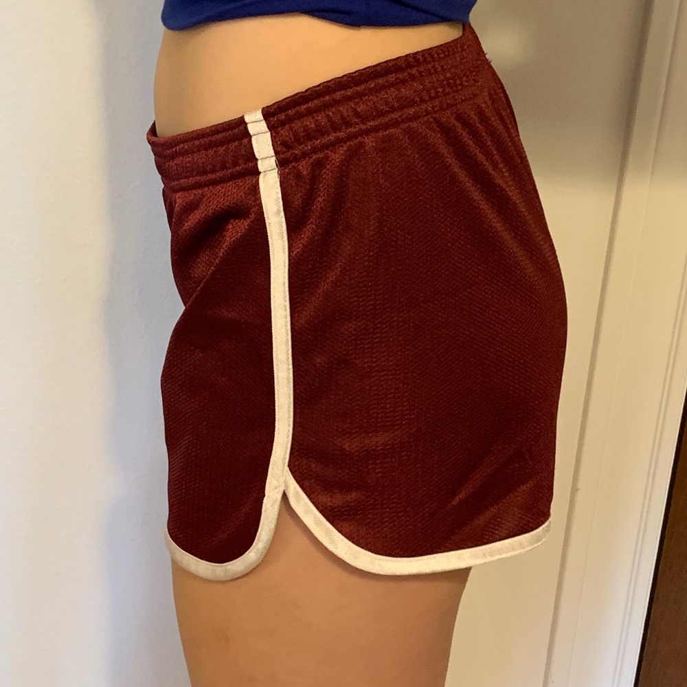 BCG • Reversible aTm Maroon Shorts